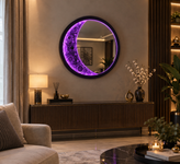 تابلودکوراتیو LED تلفیق ماه وآینه
